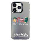 For iPhone 11 Pro Christmas Series PC Full Coverage Pattern Phone Case(CK052 Black) - 1