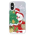 For iPhone XS Max Christmas Series PC Full Coverage Pattern Phone Case(CW058 White) - 1