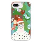 For iPhone 7 Plus / 8 Plus Christmas Series PC Full Coverage Pattern Phone Case(CW061 White) - 1