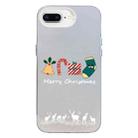 For iPhone 7 Plus / 8 Plus Christmas Series PC Full Coverage Pattern Phone Case(CW052 White) - 1