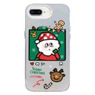 For iPhone 7 Plus / 8 Plus Christmas Series PC Full Coverage Pattern Phone Case(CW053 White) - 1