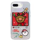 For iPhone 7 Plus / 8 Plus Christmas Series PC Full Coverage Pattern Phone Case(CW054 White) - 1