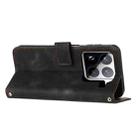 For Xiaomi 15 Pro Dream Triangle Leather Phone Case with Lanyard(Black) - 3