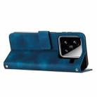 For Xiaomi 15 Dream Triangle Leather Phone Case with Lanyard(Blue) - 3