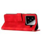 For Xiaomi 15 Dream Triangle Leather Phone Case with Lanyard(Red) - 3