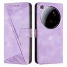 For Xiaomi 15 Ultra Dream Triangle Leather Phone Case with Lanyard(Purple) - 1