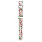 For Apple Watch 46mm / 49mm / 45mm / 44mm Christmas Pattern Silicone Watch Band(Christmas Gift) - 1