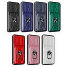 For Nothing Phone 2a Sliding Camshield TPU Hybrid PC Phone Case with Card Slot(Blue) - 2