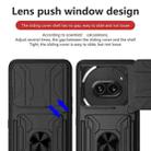 For Nothing Phone 2a Sliding Camshield TPU Hybrid PC Phone Case with Card Slot(Blue) - 3