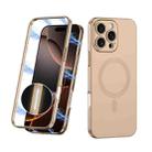 For iPhone 16 Pro Max GKK MagSafe Full Coverage Phone Case(Gold) - 1