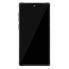 For Samsung Galaxy Note10 Tire Texture Shockproof TPU+PC Protective Case with Holder(Green) - 3