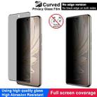 For vivo S20 Pro imak No Edge Version 3D Curved Privacy Full Screen Tempered Glass Film - 3