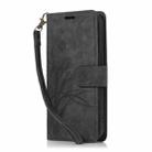 For Xiaomi 15 Orchid Butterfly Embossed Leather Phone Case(Black) - 2