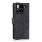 For Xiaomi 15 Orchid Butterfly Embossed Leather Phone Case(Black) - 3