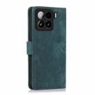 For Xiaomi 15 Orchid Butterfly Embossed Leather Phone Case(Green) - 3