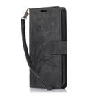 For Xiaomi 14T Pro Orchid Butterfly Embossed Leather Phone Case(Black) - 2