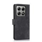 For Xiaomi 14T Pro Orchid Butterfly Embossed Leather Phone Case(Black) - 3