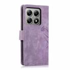For Xiaomi 14T Pro Orchid Butterfly Embossed Leather Phone Case(Purple) - 3