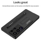 For Samsung Galaxy S25 Ultra 5G GKK Ultra-thin Holder Phone Case with Pen Slots & Stylus Pen(Silver) - 3