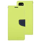 For Samsung Galaxy Note20 GOOSPERY FANCY DIARY Horizontal Flip PU Leather Case with Holder & Card Slots & Wallet(Green) - 1