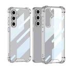 For Samsung Galaxy S24 FE 5G GKK Airbag Shockproof Full Coverage Phone Case(Transparent) - 1