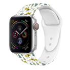 For Apple Watch 42mm / 41mm / 40mm / 38mm Christmas Pattern Silicone Watch Band(Forest Christmas) - 1