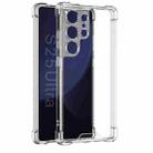 For Samsung Galaxy S25 Ultra 5G GKK Airbag Shockproof Full Coverage Phone Case(Transparent) - 1