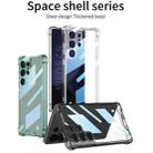 For Samsung Galaxy S25 Ultra 5G GKK Airbag Shockproof Full Coverage Phone Case(Transparent Green) - 2