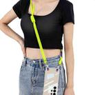 For Samsung Galaxy S25 Ultra 5G GKK Space Series Full Coverage Phone Case with Crossbody Rope(Yellow) - 3