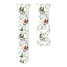 For Apple Watch 46mm / 49mm / 45mm / 44mm Christmas Pattern Butterfly Buckle Silicone Watch Band(Lantern Santa Claus) - 1