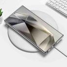 For Samsung Galaxy S23 Ultra 5G GKK Integrated Electroplating Leather Z-Shape MagSafe Phone Case(Gray) - 2