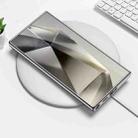 For Samsung Galaxy S23 Ultra 5G GKK Integrated Electroplating Leather Z-Shape MagSafe Phone Case(Black) - 2