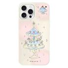 For iPhone 16 Pro Max Skin Feeling Jelly TPU Hybrid PC Phone Case(Dessert Cake Stand White) - 1