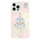 For iPhone 13 Pro Max Skin Feeling Jelly TPU Hybrid PC Phone Case(Dessert Cake Stand White) - 1