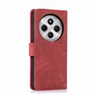 For Redmi 14C 4G / Poco C75 Orchid Butterfly Embossed Leather Phone Case(Red) - 3