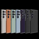 For Samsung Galaxy S25 Ultra 5G GKK Skin-feeling Leather Curved Phone Case(Black) - 2