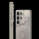 For Samsung Galaxy S25 Ultra 5G GKK AG Craft Skin Feel Circuit Diagram Edition Full Coverage Phone Case(Purple) - 3