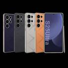 For Samsung Galaxy S25 Ultra 5G GKK Asterism Metal Paint Skin Feel Leather Full Coverage Phone Case(Black) - 2