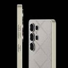 For Samsung Galaxy S25 Ultra 5G GKK Asterism Metal Paint Skin Feel Leather Full Coverage Phone Case(Grey) - 3