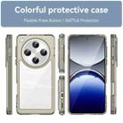 For OPPO Find X8 Pro Colorful Series Acrylic Hybrid TPU Phone Case(Transparent Grey) - 2