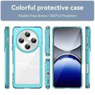 For OPPO Find X8 Pro Colorful Series Acrylic Hybrid TPU Phone Case(Transparent Blue) - 2