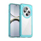 For OPPO Find X8 Colorful Series Acrylic Hybrid TPU Phone Case(Transparent Blue) - 1