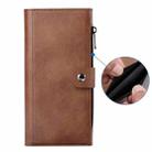 For iPhone 16 Pro Max ViLi GVS-C Series MagSafe Magnetic RFID Leather Flip Phone Case(Brown) - 2