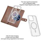 For iPhone 16 Pro ViLi GVS-C Series MagSafe Magnetic RFID Leather Flip Phone Case(Brown) - 3