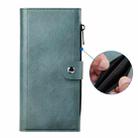 For iPhone 15 Pro Max ViLi GVS-C Series MagSafe Magnetic RFID Leather Flip Phone Case(Green) - 2