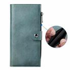 For iPhone 15 Pro ViLi GVS-C Series MagSafe Magnetic RFID Leather Flip Phone Case(Green) - 2