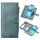 For iPhone 13 ViLi GVS-C Series MagSafe Magnetic RFID Leather Flip Phone Case(Green) - 1