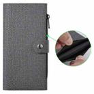 For iPhone 16 Pro Max ViLi GBS Series MagSafe Magnetic RFID Leather Flip Phone Case(Black) - 2