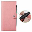 For iPhone 16 ViLi GBS Series MagSafe Magnetic RFID Leather Flip Phone Case(Pink) - 2