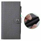 For iPhone 16 Pro ViLi GBS-C Series MagSafe Magnetic RFID Leather Flip Phone Case(Black) - 2